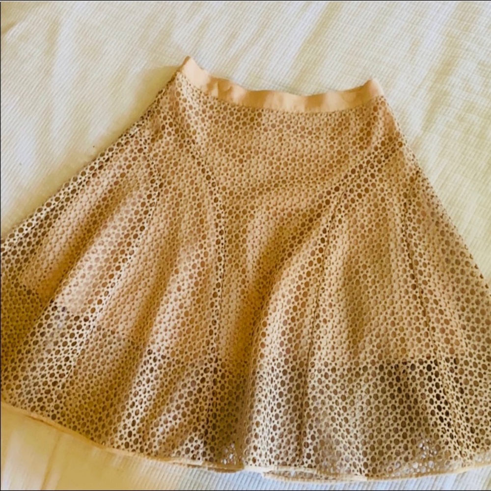 Club Monaco Pink A Line Skirt - 6